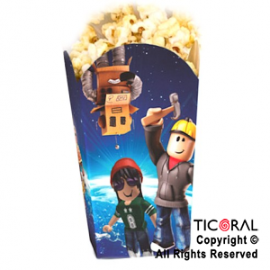 ROBLOX CAJA POP CORN X 10